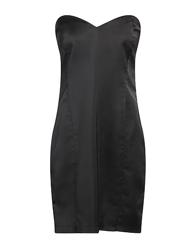 HANITA Sheath dress Black 97% Polyester, 3% Elastane