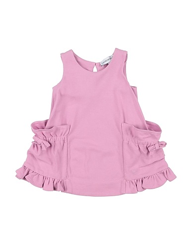 EMPORIO ARMANI Vestido para bebé  Pink 100% Cotton