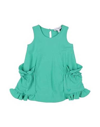 EMPORIO ARMANI Babykleid Grün 100% Baumwolle