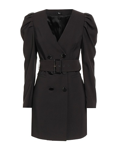 HANITA Vestito corto Nero 88% Poliestere, 12% Elastan