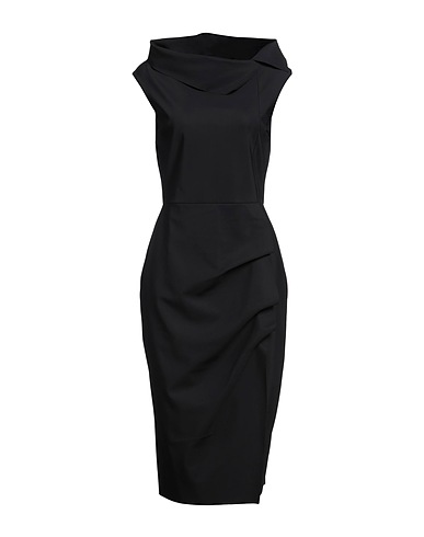 CHIARA BONI LA PETITE ROBE Midi dress Black 72% Polyamide, 28% Elastane