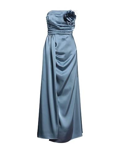 HANITA DRESSES H COUTURE Light blue 100% Polyester