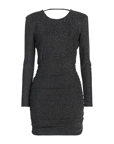 PATRIZIA PEPE Sheath dress Black 86% Polyamide, 9% Metal, 5% Elastane