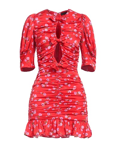 ROTATE BIRGER CHRISTENSEN Sheath dress Red 100% Viscose
