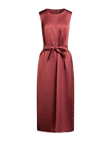 WEEKEND MAX MARA Vestito midi Ruggine 100% Poliestere