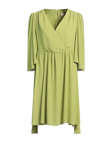 TOY G. Short dress Light green 100% Polyester
