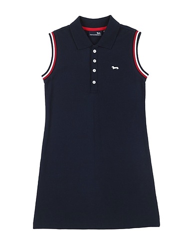 HARMONT & BLAINE Dress Navy blue 100% Cotton