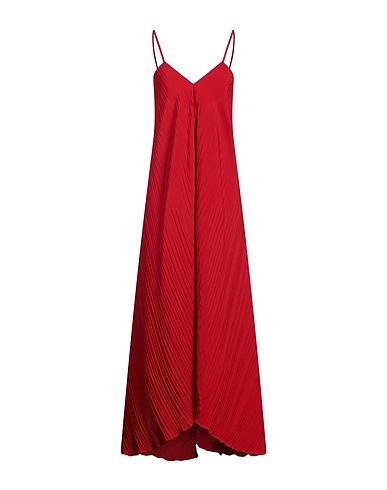 ALPHA STUDIO Langes Kleid Rot 100% Polyester