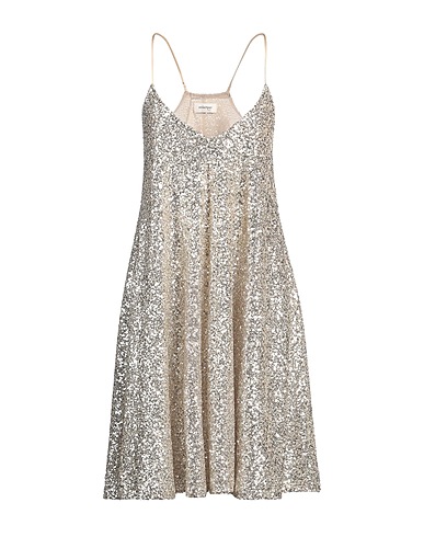 OTTOD'AME Short dress Sand 100% Viscose