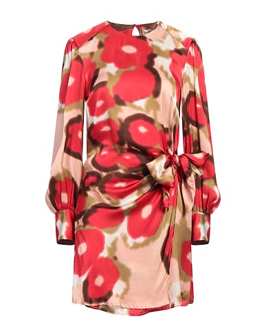 OTTOD'AME Kurzes Kleid Rot 100% Viskose