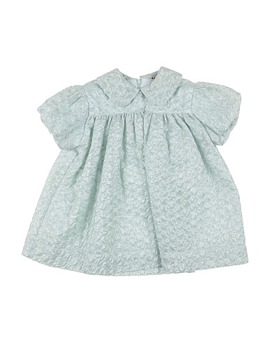 CAROLINE BOSMANS Dress Light green 81% Polyester, 19% Polyamide