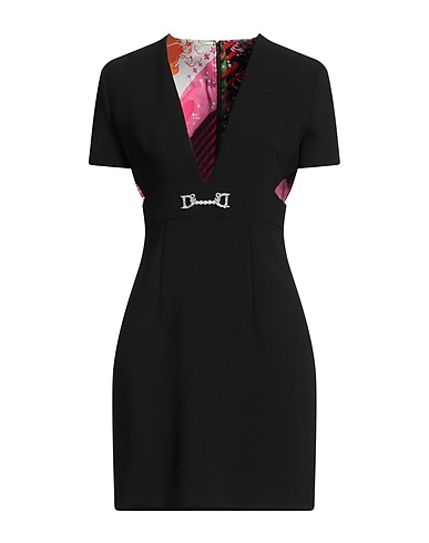 DSQUARED2 Elegant dress Black 92% Polyester, 8% Elastane