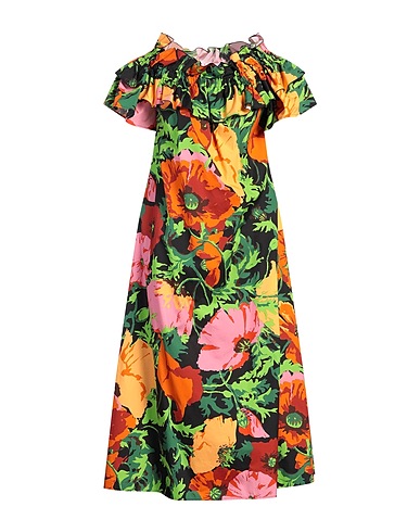 LA DOUBLE J Robe d’été Noir 100% Coton