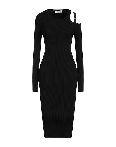 BLUMARINE Midi dress Black 72% Viscose, 28% Polyester
