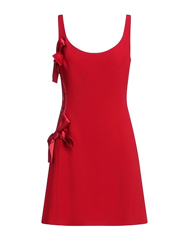 GIAMBATTISTA VALLI Elegant dress Red 50% Acetate, 50% Viscose, Polyamide, Cotton, Silk