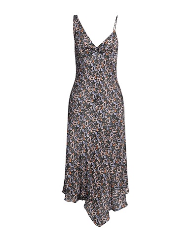 ISABEL MARANT Midi dress Mauve 65% Viscose, 35% Silk