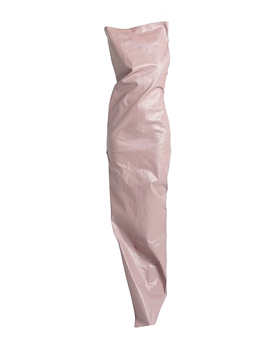 RICK OWENS Denim dress Antique rose 91% Cotton, 9% Elastomultiester