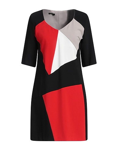 HANITA Short dress Black 100% Polyester