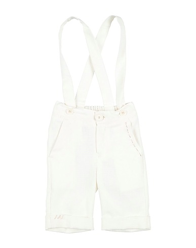 MANUELL & FRANK Baby jumpsuit  Ivory 55% Linen, 45% Viscose