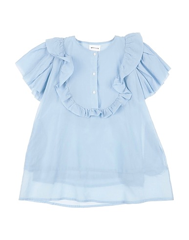 MORLEY Vestito Blu chiaro 69% Cotone, 31% Seta