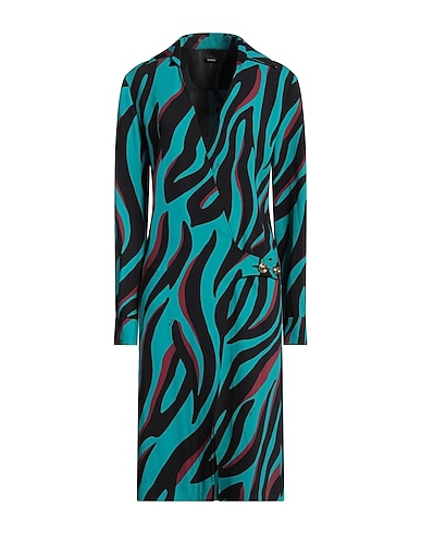 PINKO Midi dress VERDE PETROLIO 100% Polyester