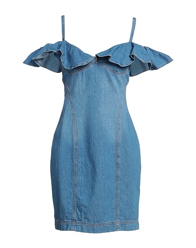MOSCHINO JEANS Denim dress Blue 100% Cotton