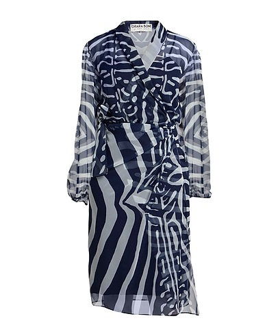 CHIARA BONI LA PETITE ROBE Short dress Navy blue 75% Polyamide, 25% Elastane