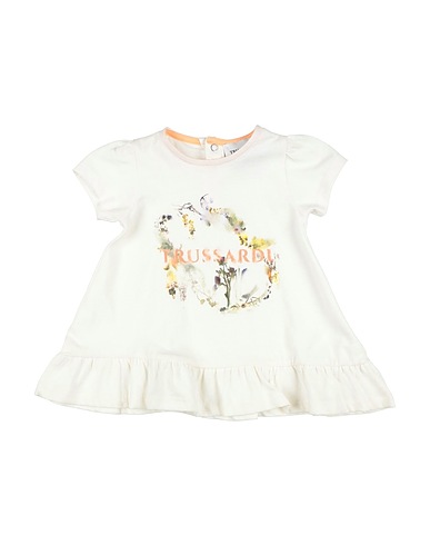TRUSSARDI JUNIOR Vestido para bebé  White 100% Cotton