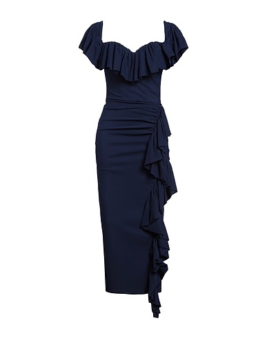 CHIARA BONI LA PETITE ROBE Midi dress Midnight blue 75% Polyamide, 25% Elastane