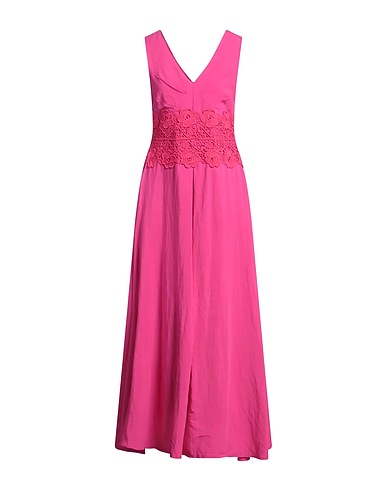 MILVA MI Long dress Fuchsia 64% Viscose, 36% Linen