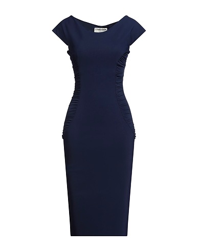 CHIARA BONI LA PETITE ROBE Midi dress Midnight blue 75% Polyamide, 25% Elastane