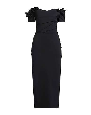 CHIARA BONI LA PETITE ROBE Midi dress Black 72% Polyamide, 28% Elastane