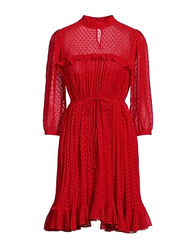 TWINSET Short dress Red 100% Polyester