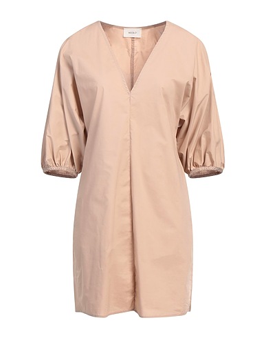 VICOLO Short dress Beige 100% Cotton