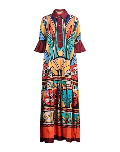 LA DOUBLE J Robe chemise Bordeaux 100% Polyester