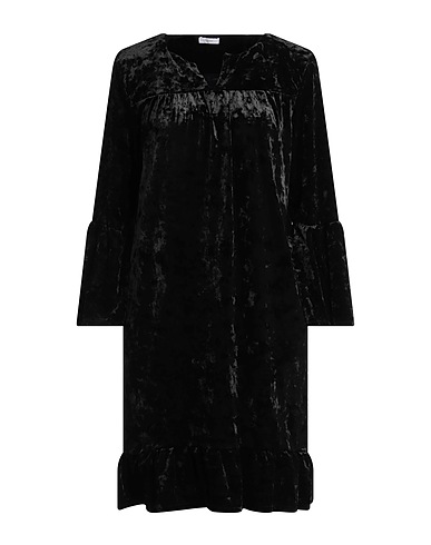 PAPERWARDROBE Short dress Black 94% Polyester, 6% Elastane