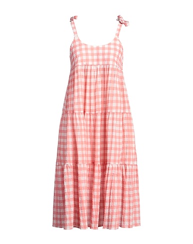 0039 ITALY Vestito midi Rosa antico 100% Viscosa