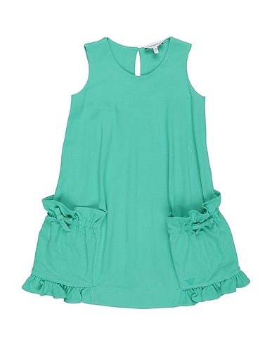 EMPORIO ARMANI Dress Green 100% Cotton