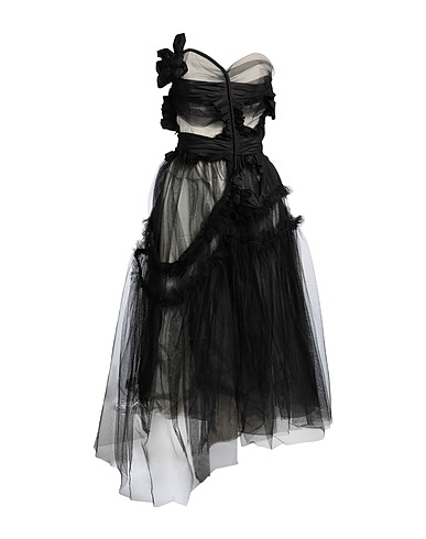 MAISON MARGIELA Midi dress Black 100% Polyamide, Silk