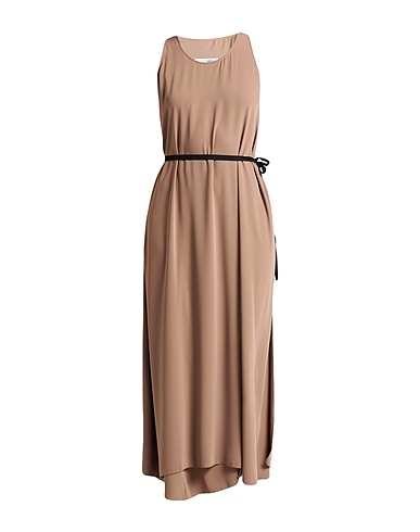 MM6 MAISON MARGIELA Long dress Khaki 100% Polyester