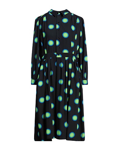MM6 MAISON MARGIELA Midi dress Midnight blue 100% Polyester