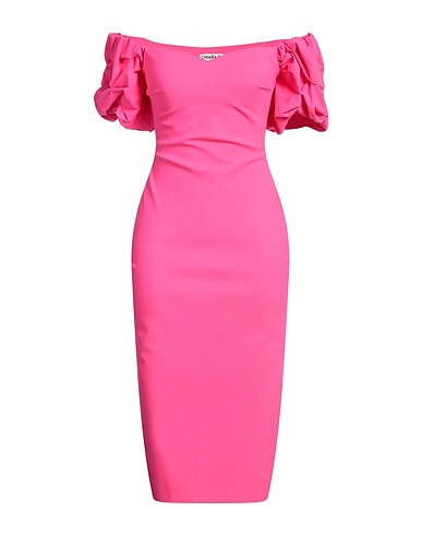 CHIARA BONI LA PETITE ROBE Midi dress Fuchsia 72% Polyamide, 28% Elastane