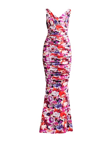 CHIARA BONI LA PETITE ROBE Long dress Red 72% Polyamide, 28% Elastane