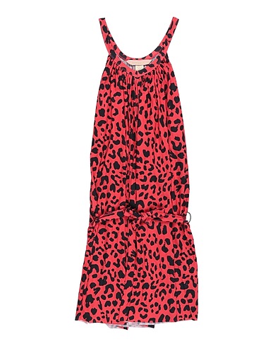 FEMI STORIES Short dress Red 95% Polyester, 5% Elastane
