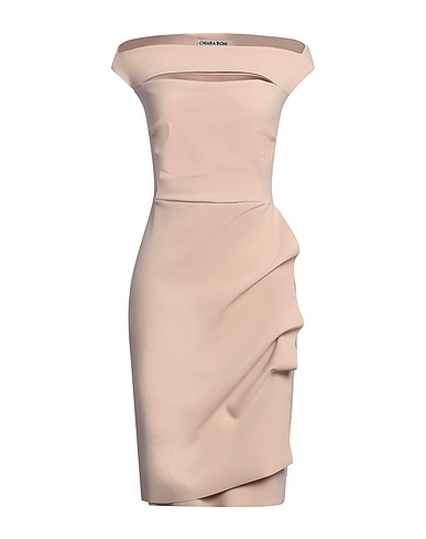 CHIARA BONI LA PETITE ROBE Midi dress Beige 75% Polyamide, 25% Elastane