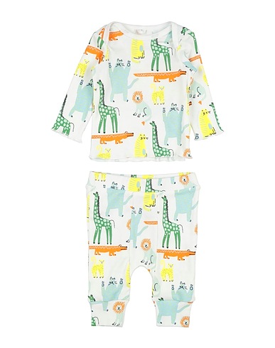 STELLA McCARTNEY KIDS ベビーセットアップ  ホワイト コットン 100%