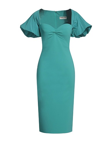 CHIARA BONI LA PETITE ROBE Midi dress Turquoise 72% Polyamide, 28% Elastane