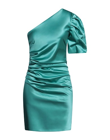 CHIARA BONI LA PETITE ROBE One-shoulder dress Turquoise 72% Polyamide, 28% Elastane