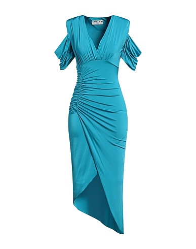 CHIARA BONI LA PETITE ROBE Long dress Azure 72% Polyamide, 28% Elastane