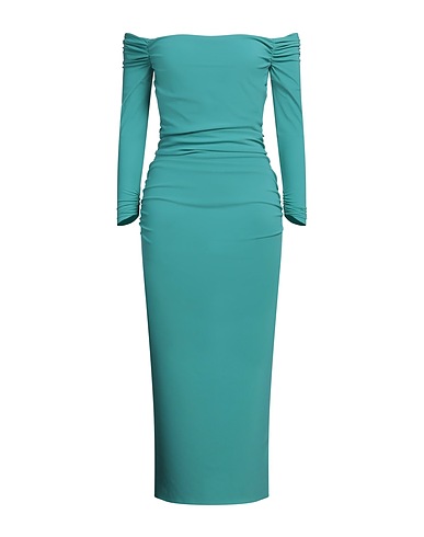 CHIARA BONI LA PETITE ROBE Midi dress Turquoise 72% Polyamide, 28% Elastane